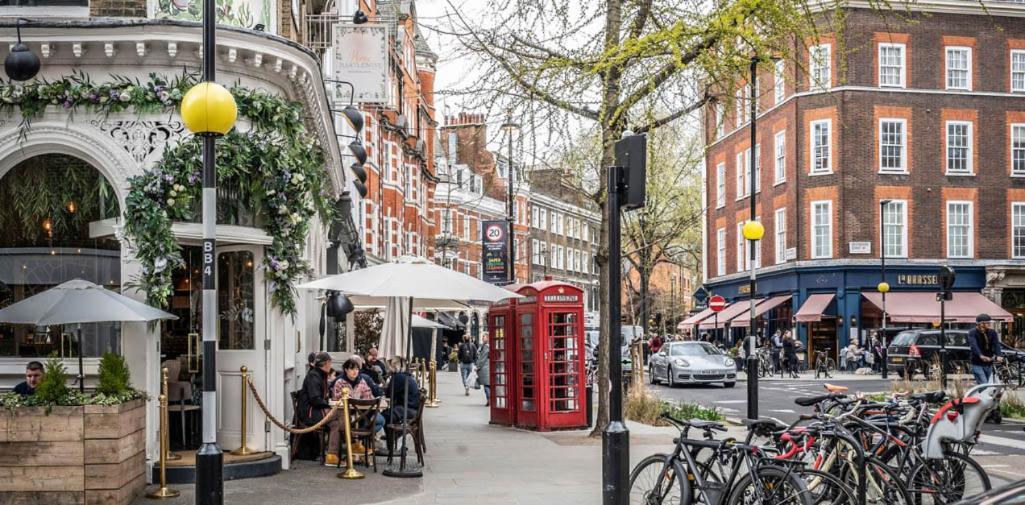 Chic London Duplex Marylebone Lägenhet Exteriör bild